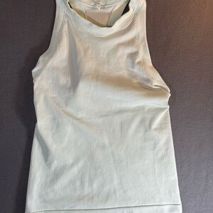 Athleta Mint Green Sleeveless Ribbed Top